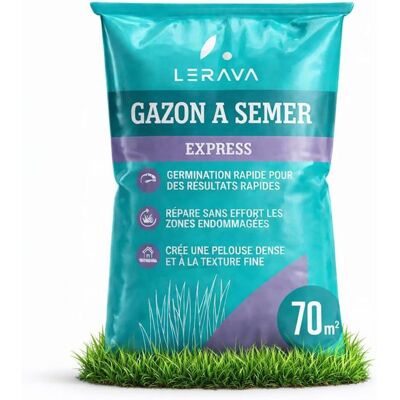 ANTENGRIN Gazon à Semer (70m²) - Graines de Gazon Rustique à Croissance Rapide et Résistante au Piétinement - Pelouse Densément Verte- 18 kg - Publicité ANTENGRIN Gazon à Semer (70m²) - Graines de Gazon Rustique à Croissance Rapide et Résistante au Piétinement - Pelouse Densément Verte- 18 kg - Publicité