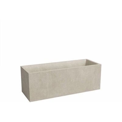 ARTEVASI Jardinière - SYDNEY - Plastique - Crème - 100 cm - 98 L - Dimensions: 99.5x39.5x43 cm Beige - Publicité ARTEVASI Jardinière - SYDNEY - Plastique - Crème - 100 cm - 98 L - Dimensions: 99.5x39.5x43 cm Beige - Publicité