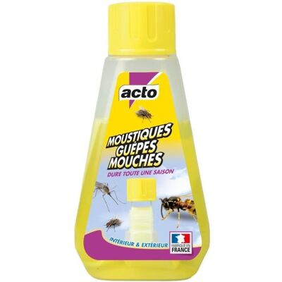 Répulsif mouches-guêpes - ACTO - 2 m - 300 ml - Publicité Répulsif mouches-guêpes - ACTO - 2 m - 300 ml - Publicité