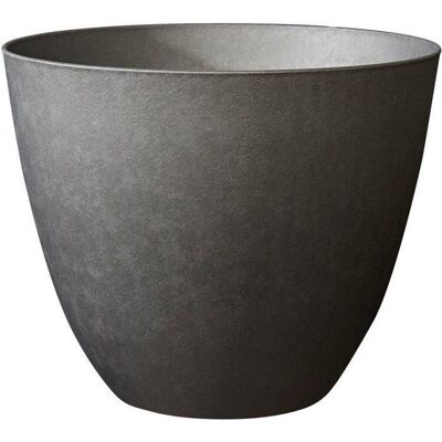 Pot de fleurs Rond Ø 40 cm - EDA - Element - 262 L - Intérieur / Extérieur - Ø 394 x H. 316 cm - Gris Anthracite Gris - Publicité Pot de fleurs Rond Ø 40 cm - EDA - Element - 262 L - Intérieur / Extérieur - Ø 394 x H. 316 cm - Gris Anthracite Gris - Publicité