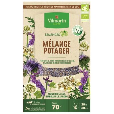 VILMORIN Engrais vert Mélange potager - BIO - Grand Modèle - Publicité VILMORIN Engrais vert Mélange potager - BIO - Grand Modèle - Publicité