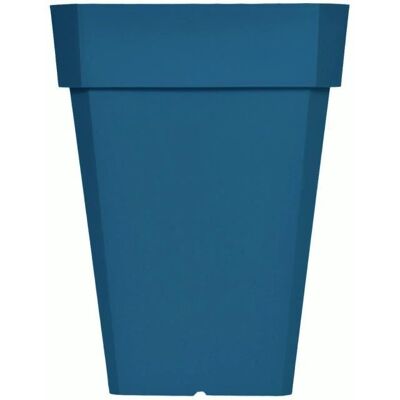 Bac à fleurs carré - RIVIERA - SOLEILLA - Plastique - H53x39x39 cm - Bleu Bleu - Publicité Bac à fleurs carré - RIVIERA - SOLEILLA - Plastique - H53x39x39 cm - Bleu Bleu - Publicité