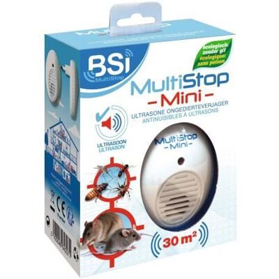 BSI - Répulsif ultrasons contre insectes et rongeurs -Couvre une surface intérieure de 30m2 - Efficace sur les moustiques tigres Blanc - Publicité BSI - Répulsif ultrasons contre insectes et rongeurs -Couvre une surface intérieure de 30m2 - Efficace sur les moustiques tigres Blanc - Publicité