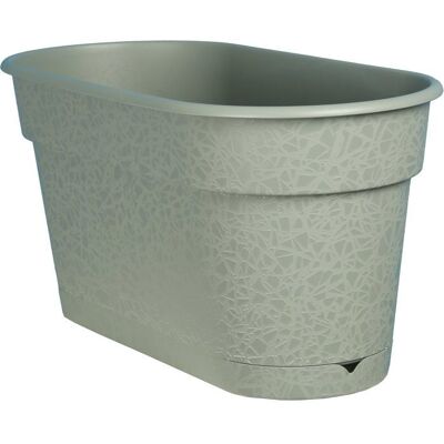 Jardinière - RIVIERA - Terea - L 60 cm - Vert argile Vert - Publicité Jardinière - RIVIERA - Terea - L 60 cm - Vert argile Vert - Publicité