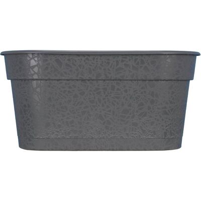 Jardinière - RIVIERA - Terea - L 60 cm - Gris Gris - Publicité Jardinière - RIVIERA - Terea - L 60 cm - Gris Gris - Publicité