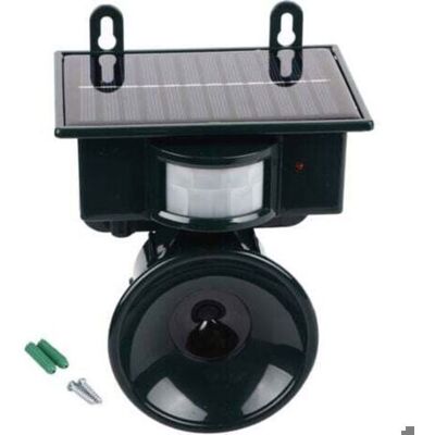 Répulsif ultrasonique pour oiseaux - Technologie ultrasonique réglable - Portée effective de 500 pieds carrés - Publicité Répulsif ultrasonique pour oiseaux - Technologie ultrasonique réglable - Portée effective de 500 pieds carrés - Publicité