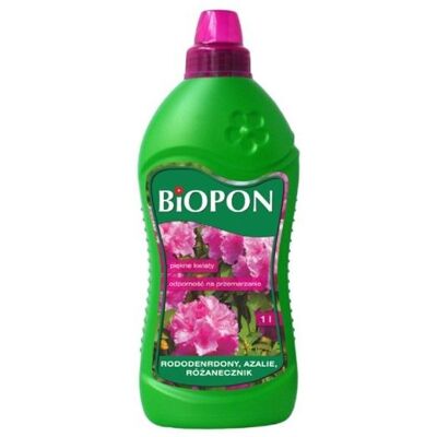Engrais pour rhododendrons et azalées - BIOPON - 1L - Rendement 200L - Prolonge la floraison - Publicité Engrais pour rhododendrons et azalées - BIOPON - 1L - Rendement 200L - Prolonge la floraison - Publicité