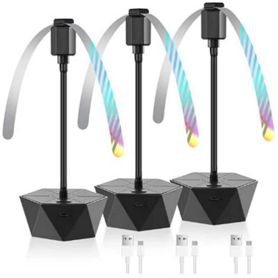 Ventilateur Anti-Mouche 3 Pièces Répulsifs Automatiques USB Contre Les Mouches Ventilateur Répulsif Pliable et Suspendu Noir - Publicité Ventilateur Anti-Mouche 3 Pièces Répulsifs Automatiques USB Contre Les Mouches Ventilateur Répulsif Pliable et Suspendu Noir - Publicité