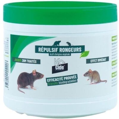 Répulsif Organique pour Rongeurs Kocide - 200G - Publicité Répulsif Organique pour Rongeurs Kocide - 200G - Publicité