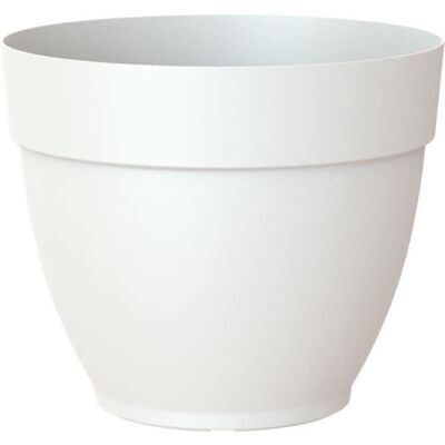 Pot de fleur CAPRI CAMPANA - Plastique - Blanc - Rond - Résistant au gel - 35 x 35 x H 29 4 cm - ARTEVASI Blanc - Publicité Pot de fleur CAPRI CAMPANA - Plastique - Blanc - Rond - Résistant au gel - 35 x 35 x H 29 4 cm - ARTEVASI Blanc - Publicité