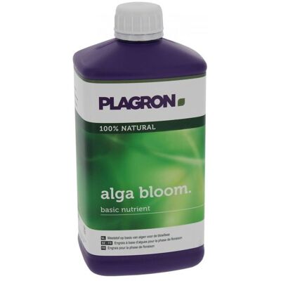 Engrais Alga BLOOM floraison 1 litre - PLAGRON - Publicité Engrais Alga BLOOM floraison 1 litre - PLAGRON - Publicité