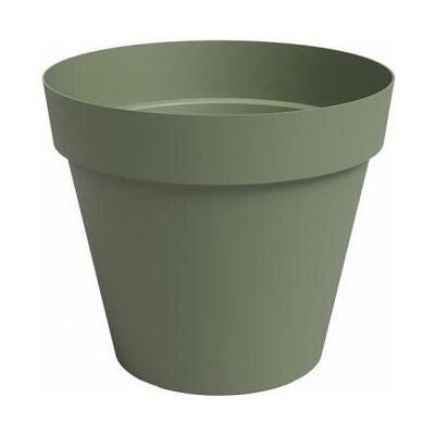 Pot de fleur CAPRI - Plastique - Vent cendré - Rond - L40 x P40 x H347 cm - ARTEVASI Vert - Publicité Pot de fleur CAPRI - Plastique - Vent cendré - Rond - L40 x P40 x H347 cm - ARTEVASI Vert - Publicité