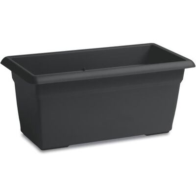 Poterie Stefanplast Méditerranée Anthracite en Plastique 100 cm - Publicité Poterie Stefanplast Méditerranée Anthracite en Plastique 100 cm - Publicité