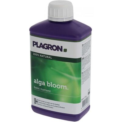 Engrais Alga BLOOM floraison 500ml - PLAGRON - Publicité Engrais Alga BLOOM floraison 500ml - PLAGRON - Publicité