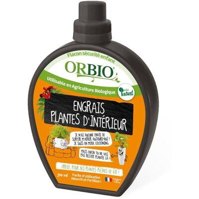 Engrais plantes d’intérieur - ORBIO - Plantes d’Intérieur - Nourrit les plantes - Favorise la croissance Noir - Publicité Engrais plantes d’intérieur - ORBIO - Plantes d’Intérieur - Nourrit les plantes - Favorise la croissance Noir - Publicité