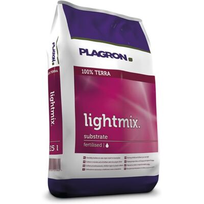 Terre Lightmix de Plagron - Bio, Tourbe, Perlite - 25L - Publicité Terre Lightmix de Plagron - Bio, Tourbe, Perlite - 25L - Publicité