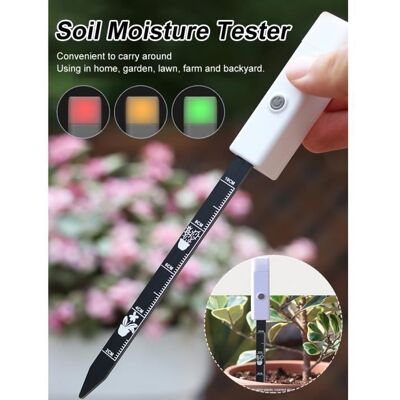 Testeur d'humidité du sol QINGQUE - Jardinage, Pelouse, Agriculture - Publicité Testeur d'humidité du sol QINGQUE - Jardinage, Pelouse, Agriculture - Publicité