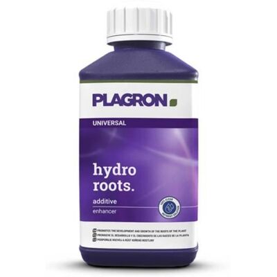 Engrais - 100ml - Racinaire Hydro Roots - Plagron Blanc - Publicité Engrais - 100ml - Racinaire Hydro Roots - Plagron Blanc - Publicité
