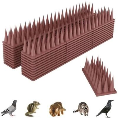 Répulsif anti-oiseaux - - 6 Mètres - Plastique acrylique - Empêche les oiseaux de se poser et de nicher - Publicité Répulsif anti-oiseaux - - 6 Mètres - Plastique acrylique - Empêche les oiseaux de se poser et de nicher - Publicité