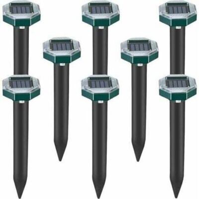 ARTICLES DUSAGE QUOTIDIEN Lot de 8 pics repulsifs a ultrasons pour taupes serpents et campagnols a energie solaire pour pelouse jardin et cour repulsif ... Publicité ARTICLES DUSAGE QUOTIDIEN Lot de 8 pics repulsifs a ultrasons pour taupes serpents et campagnols a energie solaire pour pelouse jardin et cour repulsif ... Publicité