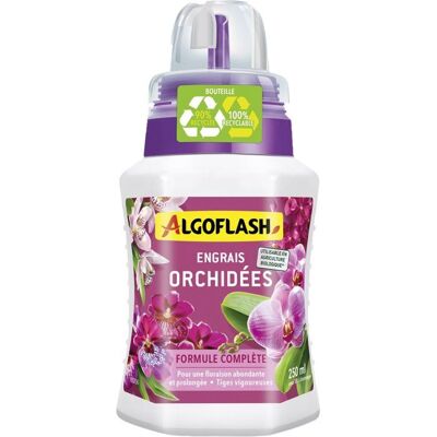 Engrais orchidées - ALGOFLASH - 250 ml - UAB - Publicité Engrais orchidées - ALGOFLASH - 250 ml - UAB - Publicité