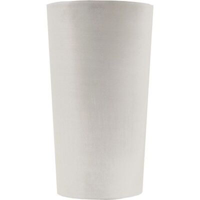 ART PLAST Pot de Fleurs Conique Gris Clair Ø30cm H52cm - Pot de Fleurs Haut en Plastique Recyclé - Design Italien ARTPLAST Blanc - Publicité ART PLAST Pot de Fleurs Conique Gris Clair Ø30cm H52cm - Pot de Fleurs Haut en Plastique Recyclé - Design Italien ARTPLAST Blanc - Publicité