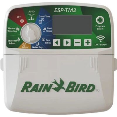 Rain Bird TM2I8-230 Programmateur intérieur 8 Stations Compatible WiFi - Publicité Rain Bird TM2I8-230 Programmateur intérieur 8 Stations Compatible WiFi - Publicité
