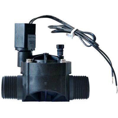 RAIN BIRD Électrovanne dirrigation 24V - 100HVB-MMB - 26x34 - Vis de purge - Ouverture manuelle - Format mâle/femelle - Publicité RAIN BIRD Électrovanne dirrigation 24V - 100HVB-MMB - 26x34 - Vis de purge - Ouverture manuelle - Format mâle/femelle - Publicité