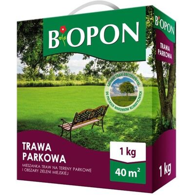 Graines de gazon pour parc - BIOPON - 1 kg - Rendement 40 m² - Couleur vive - Gazon dense - Résistant au piétinement - Publicité Graines de gazon pour parc - BIOPON - 1 kg - Rendement 40 m² - Couleur vive - Gazon dense - Résistant au piétinement - Publicité