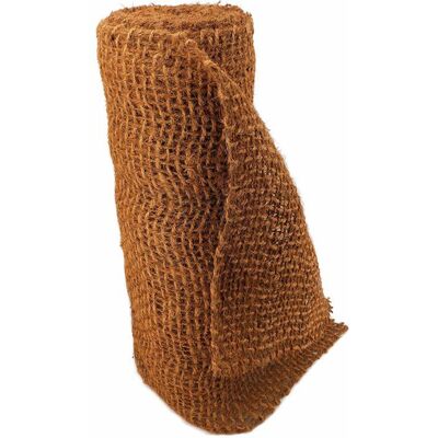 AQUAGART 26 m filet anti-érosion en fibre de coco 1 m natte en fibre de coco 750 g Marron - Publicité AQUAGART 26 m filet anti-érosion en fibre de coco 1 m natte en fibre de coco 750 g Marron - Publicité