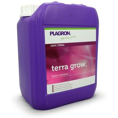 Engrais Terra GROW croissance 10 litres - PLAGRON - Publicité Engrais Terra GROW croissance 10 litres - PLAGRON - Publicité