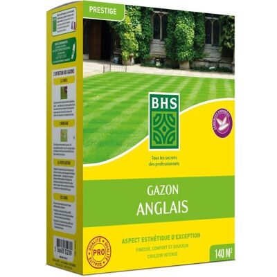 Semence de Gazon Anglais BHS - 3kg pour Jardins Haut de Gamme - Publicité Semence de Gazon Anglais BHS - 3kg pour Jardins Haut de Gamme - Publicité