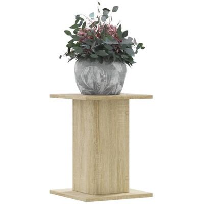Support pour plantes vidaXL 2 pièces Chêne Sonoma 30x30x40 cm - Support pour plantes - Publicité Support pour plantes vidaXL 2 pièces Chêne Sonoma 30x30x40 cm - Support pour plantes - Publicité