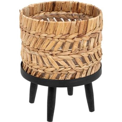 ATMOSPHERA CRÉATEUR D'INTÉRIEUR Cache pot sur pied Exotic panama D25cm beige - Atmosphera Créateur dintérieur Beige - Publicité ATMOSPHERA CRÉATEUR D'INTÉRIEUR Cache pot sur pied Exotic panama D25cm beige - Atmosphera Créateur dintérieur Beige - Publicité