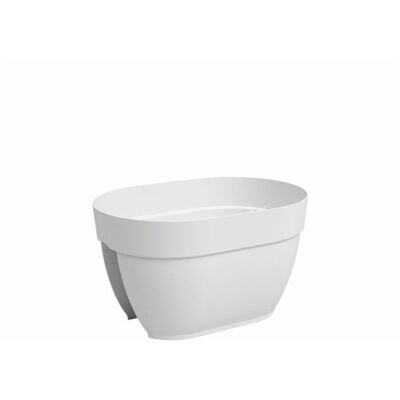 ARTEVASI CAPRI CAMPANA Pot de fleurs - 39x25,6x22,5cm - Blanc - Publicité ARTEVASI CAPRI CAMPANA Pot de fleurs - 39x25,6x22,5cm - Blanc - Publicité