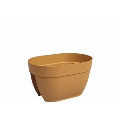 ARTEVASI Jardinière balcon CAPRI CAMPANA - 40 ma - Jaune miel - 39 x 256 x 225 cm Jaune - Publicité ARTEVASI Jardinière balcon CAPRI CAMPANA - 40 ma - Jaune miel - 39 x 256 x 225 cm Jaune - Publicité