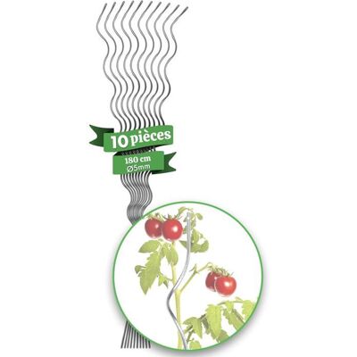 Support de plantes Karat - Stakes pour tomates 180/110 cm - Publicité Support de plantes Karat - Stakes pour tomates 180/110 cm - Publicité