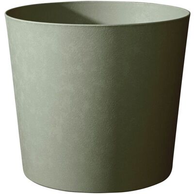 Pot de fleurs Conique Ø 50 cm - EDA - Element - 62 2 L - Système de drainage - Intérieur / Extérieur - Ø 49 5 x H 42 cm - Kaki Vert - Publicité Pot de fleurs Conique Ø 50 cm - EDA - Element - 62 2 L - Système de drainage - Intérieur / Extérieur - Ø 49 5 x H 42 cm - Kaki Vert - Publicité