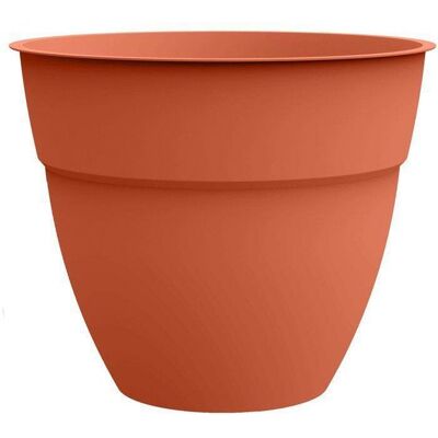 Pot de fleurs Rond - Ø 40 cm - EDA - OSAKA - 283 L - Intérieur/Extérieur - Ø 41 x H. 343 cm - Orange Terre Battue Orange - Publicité Pot de fleurs Rond - Ø 40 cm - EDA - OSAKA - 283 L - Intérieur/Extérieur - Ø 41 x H. 343 cm - Orange Terre Battue Orange - Publicité