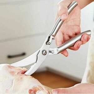 Ciseaux Volaille Inox Professionnel Pour volailleviande couleurs multiples Largeight - Publicité Ciseaux Volaille Inox Professionnel Pour volailleviande couleurs multiples Largeight - Publicité