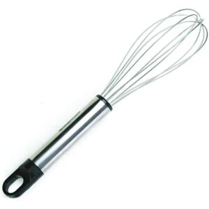 Fouet de Cuisine - Ustensile de Cuisine - 23cm - Acier - Mélange Uniforme - Batteur à Oeufs Manuel Blanc - Publicité Fouet de Cuisine - Ustensile de Cuisine - 23cm - Acier - Mélange Uniforme - Batteur à Oeufs Manuel Blanc - Publicité