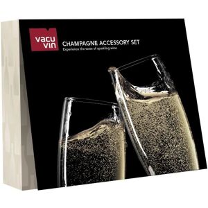 VACU VIN Coffret accessoires à Champagne - 3 pièces Noir - Publicité VACU VIN Coffret accessoires à Champagne - 3 pièces Noir - Publicité