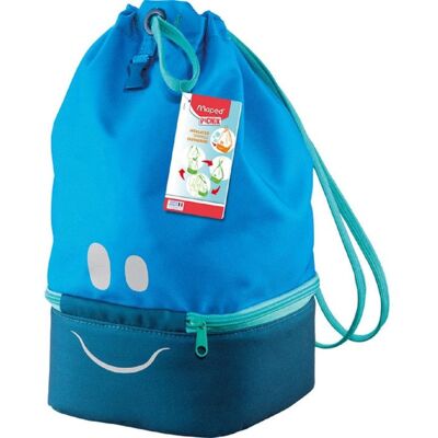 Lunch bag isotherme - MAPED - Picnik Concept Kids - Bleu - Enfant - Synthétique Bleu - Publicité Lunch bag isotherme - MAPED - Picnik Concept Kids - Bleu - Enfant - Synthétique Bleu - Publicité