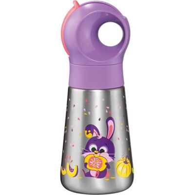 Bouteille d'eau enfant en acier inoxydable Maped 873002 - Lapin - 350ml - Publicité Bouteille d'eau enfant en acier inoxydable Maped 873002 - Lapin - 350ml - Publicité