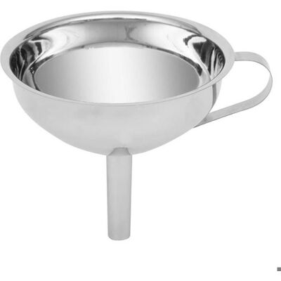 Entonnoir 13cm en inox avec filtre - 5 five simply smart Gris - Publicité Entonnoir 13cm en inox avec filtre - 5 five simply smart Gris - Publicité