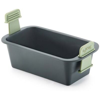 Moule airfryer à cake 20 x 11 cm - Lekue Gris - Publicité Moule airfryer à cake 20 x 11 cm - Lekue Gris - Publicité