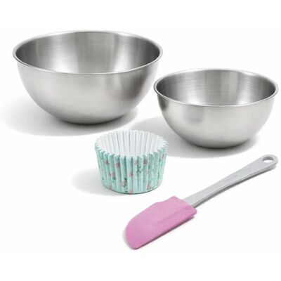 Set de 53 ustensiles de pâtisserie moules à gâteaux bols et spatule Zenker Smart Pastry Blanc - Publicité Set de 53 ustensiles de pâtisserie moules à gâteaux bols et spatule Zenker Smart Pastry Blanc - Publicité