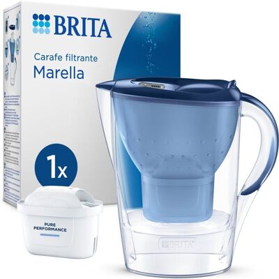 Brita Marella - Carafe filtrante d'eau - Publicité Brita Marella - Carafe filtrante d'eau - Publicité