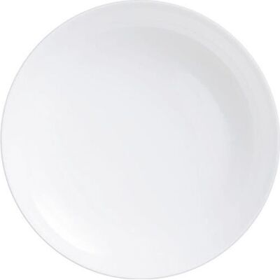 Luminarc Diwali Plat Profond - 22cm Blanc - Publicité Luminarc Diwali Plat Profond - 22cm Blanc - Publicité