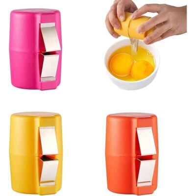 Generic Éplucheur Œufs - Lot De 3 - Plastique Et Acier - Design Ergonomique - Cuisine Et Voyage - Orange Rose Jaune PACK APPAREIL FROID - Publicité Generic Éplucheur Œufs - Lot De 3 - Plastique Et Acier - Design Ergonomique - Cuisine Et Voyage - Orange Rose Jaune PACK APPAREIL FROID - Publicité